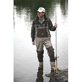 Caddis® Deluxe Breathable Chest Waders Tall, TAUPE, LG
