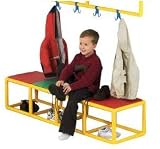 5 Section Dressing Bench Units, Classroom Lockers