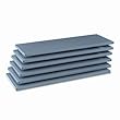 Industrial Steel Shelving for 87" High Posts, 48wx18d, Medium Gray, 6/Carton (TNN109656)