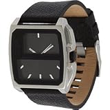 Diesel Black Leather Strap 50M Mens Watch - DZ1410