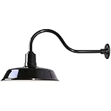 CANARM BL16WACBK Outdoor Aluminum Barn Light