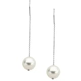 18K White or Yellow Gold Paspaley South Sea Cultured Pearl Earrings