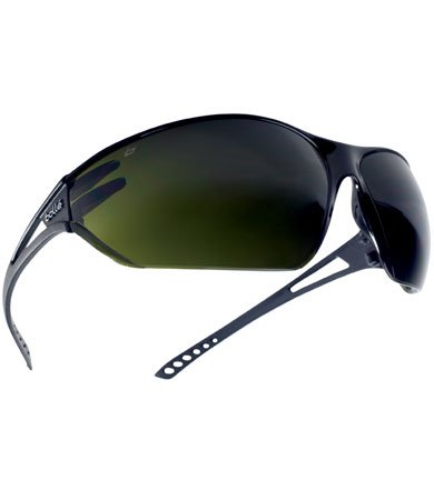 Bollé Safety 253-SL-40084 Slam Safety Eyewear with Matte Black Rimless Frame and Welding Shade 5 Anti-Scratch Lens On Sale