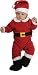 Santa Claus (Fleece) Romper Newborn Christmas Costume Size 0-6 months ((XRU12))