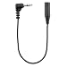 EFORCITY Premium Universal 3.5 mm Male to 2.5mm Female Stereo Headset / Speaker Adaptor for Motorola / LG / Kyocera / Sanyo