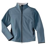 Port Authority - Ladies Glacier Soft Shell Jacket Atlantic Blue Chrome1X at Ladies Port Authority