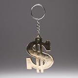 Dollar Sign Keychain