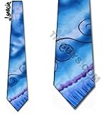 Jerry Garcia Ties Chinese Dragon Blue Mens Neckties