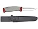 Morakniv Craftline HighQ Allround Fixed Blade Utility Knife with Carbon Steel Blade and Combi-Sheath, 3.8-Inch