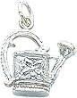Sterling Silver Watering Can Charm