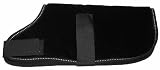 10" Black Dog Coat Plush With Fur Lining