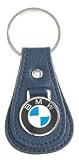 BMW Genuine Blue Tear Drop Key Fob Key Chain Ring