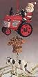 Santa Farmer Ornament