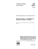 ISO 10814:1996, Mechanical vibration - Susceptibility and sensitivity of machines to unbalance