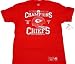Kansas City Chiefs NFL American Football League Champions Reebok Tshirt