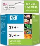 Original HP 27/28 Ink Cartridges Combo-Pack in Retail Packaging