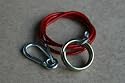 Caravan Break away Safety Cable with Ring Clip