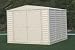 Kitchen & Housewares : Outdoor Pvc Storage Shed 7'10"X7'10"X6'