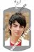 Joe Jonas Brothers -color2- Dog tag Necklace-FREE CHAIN-ENGRAVED Image
