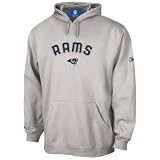 St. Louis Rams Navy Blue Touchback Full Zip Hoody Sweatshirt