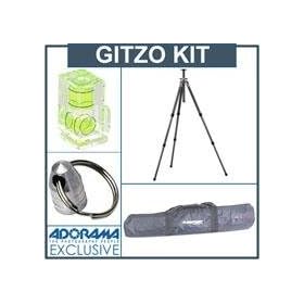 Gitzo GT3531 Series 3 6X C.F.Tripod Legs Kit, with Adorama Deluxe Tripod Case, Double Bubble Level, Tripod Hanger