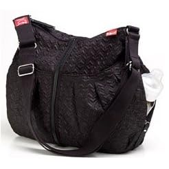Buy BabyMel Amanda Quilted Diaper Bag - Black by Babymel