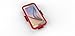 Galaxy S6 Case ,Waterproof Case Dustproof Shockproof Snowproof Gel Touch Screen Ipx8 Swimming Diving Cover For Samsung GALAXY S6 2015 (red)