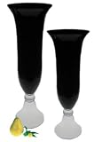 Jezebel Vase in Black Medium