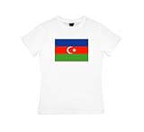Azerbaijan Flag 2 - Womens Fit T-Shirt