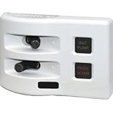 Blue Sea 4312 WeatherDeck Water Resistant Fuse Panel - 2 Position - White
