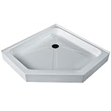 Vigo Industries VG06069WHT42 Neo Angle Shower Base, White