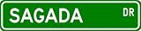 Sagada Street Sign ~ Martial Arts Gift ~ Aluminum