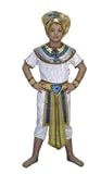 egyptian boy childrens fancy dress costume med 6-8 130cm