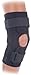 United Ortho Wraparound Hinged Knee Brace, XXXL, Black