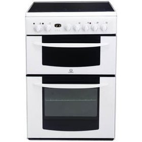 60cm Electric Cooker c/w 4 Zone Ceramic Hob Stainless Steel (KD6C35X_SS)
