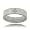 Mens Masonic Ring Titanium W/ Engraved Signet Band