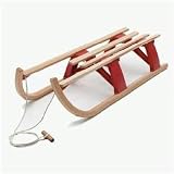 Enlarge toy image: HAMAX LILLEHAMMER RODEL MAXI WOODEN TOBOGGAN -  preschool activity for young kids