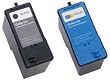2 Pack DELL M4640 Black and M4646 Color 4640 4646 Ink Cartridges for 922 924 942 944 962 964 Printers