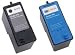 2 Pack DELL M4640 Black and M4646 Color 4640 4646 Ink Cartridges for 922 924 942 944 962 964 Printers