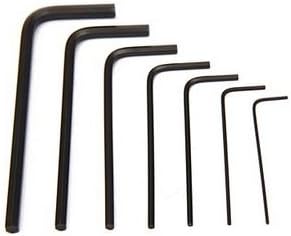 Pro Kit 8Pk-022 7 Pcs Miniature L Shaped Hex Key Set (0.7,0.9,1.3,1.5,2,2.5,3Mm)