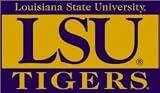 Louisianna State Tigers Car Flag w Wall Brackett