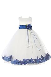 Sleeveless Satin/Tulle Tea Length  Dress With a Sash 