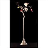 Elk Lighting Bela Iguazu Six Light Floor Lamp in Silver Leaf