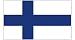 Sports : Flagge 150x90 cm Finnland