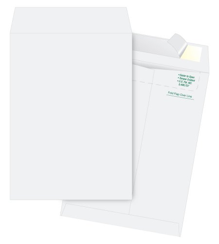 Quality Park S3630 Quality Park Ship-Lite Envelopes, Self-Seal, 12x15-1/2, White, 100/Box