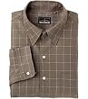 Outer Banks Mens Windowpane Dobby Dress Shirt - 7203