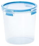 EMSA 508553 Gesunde Frische, Frischhaltedose Clip & Close 2 Liter rund