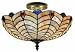 Tiffany-style Shell Hanging Light