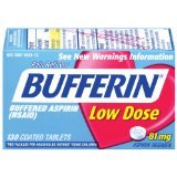 Bufferin Tablets Low Dose 81 Mg, Size: 130