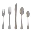 Courtland 55-pc. Stainless Steel Flatware Set